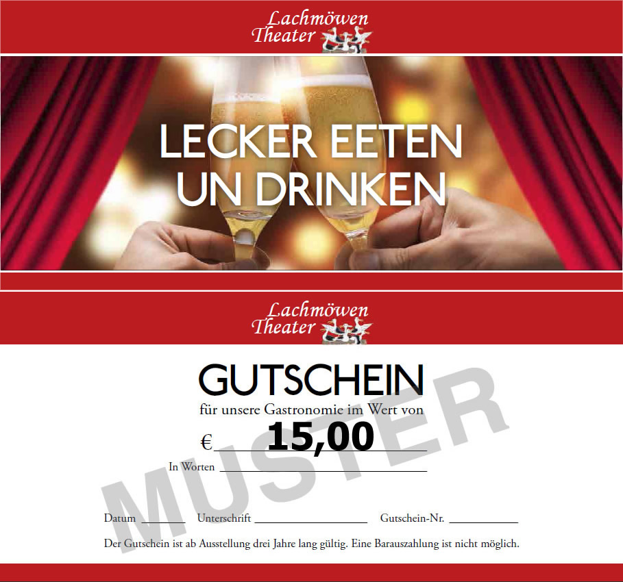 Gastrogutschein 15 Euro