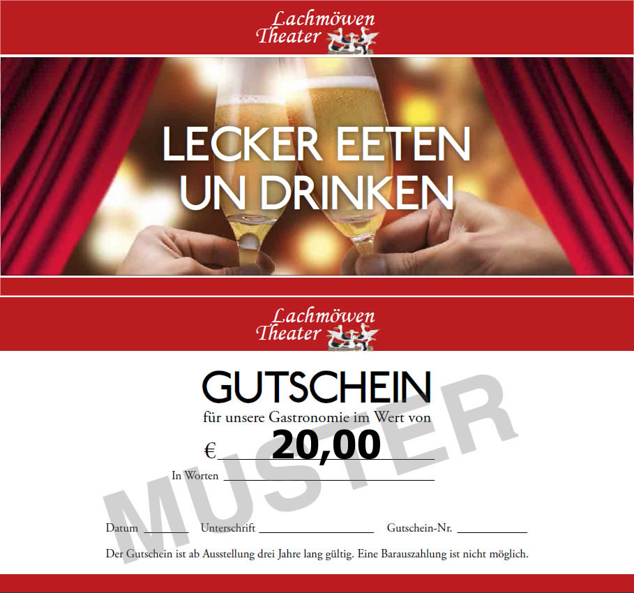 Gastrogutschein 20 Euro
